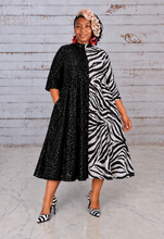 Load image into Gallery viewer, Sequin Safari Dress
