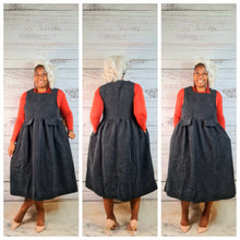 Load image into Gallery viewer, Simone Corduroy Midi Dress
