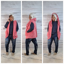 Load image into Gallery viewer, Fab n Fuzzy Hooded Vest
