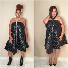 Load image into Gallery viewer, Vegan Leather Skirt/Dress

