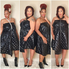 Load image into Gallery viewer, Vegan Leather Skirt/Dress
