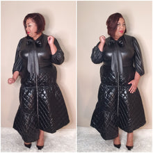 Load image into Gallery viewer, Vegan Leather Skirt/Dress
