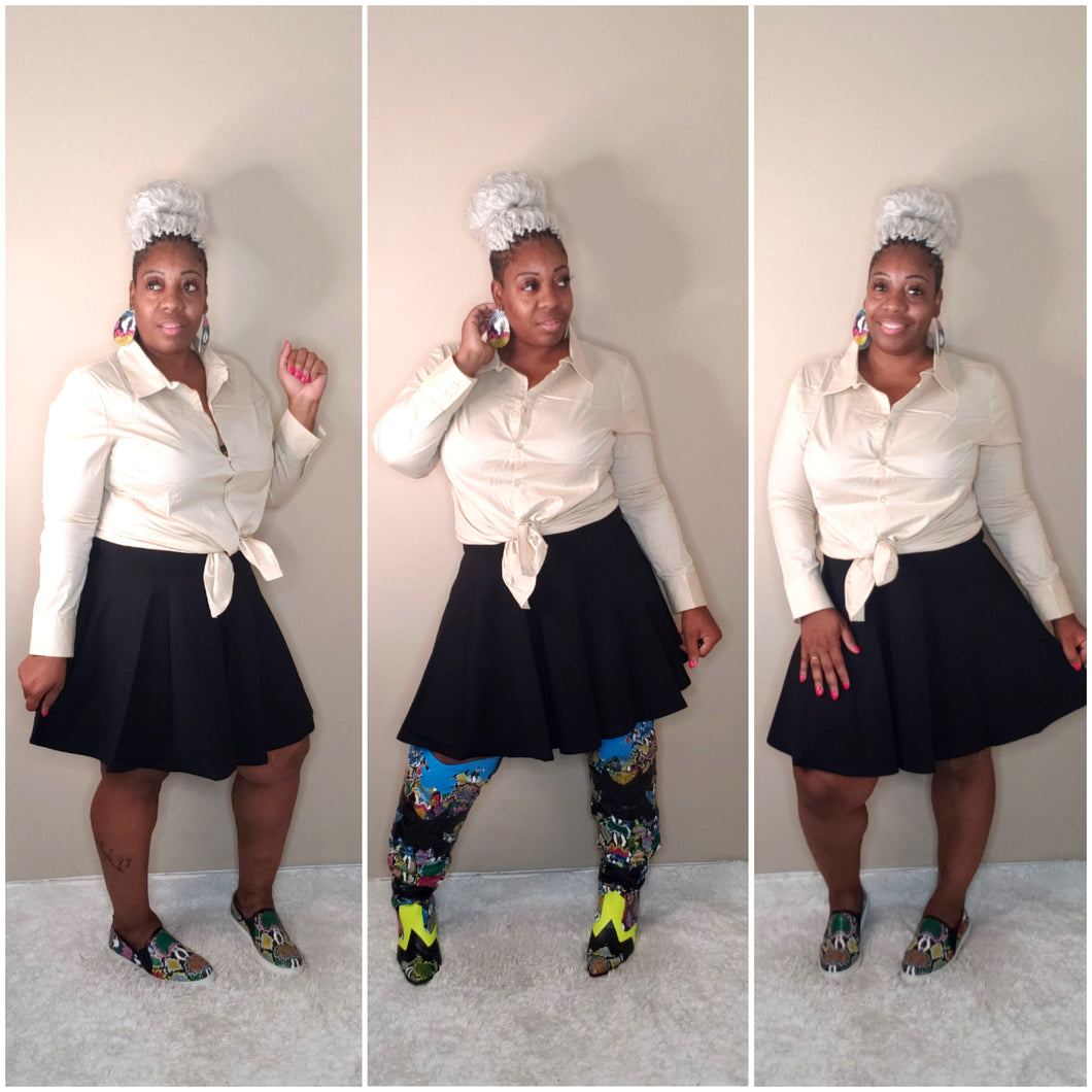 Sandy Skater Skirt