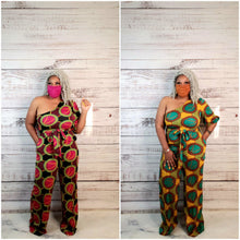 Load image into Gallery viewer, Sassy Mama Jumpsuit w/Mask
