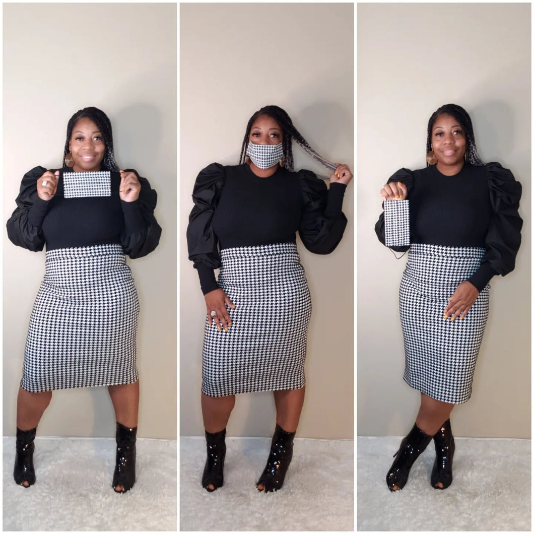 Favorite Print Skirt/Mask